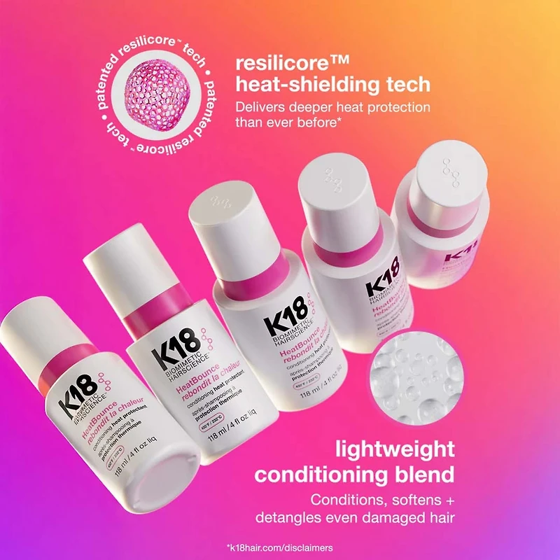 Heat Bounce | Leave-In Conditioning Spray | Heat Protection & Anti-Frizz