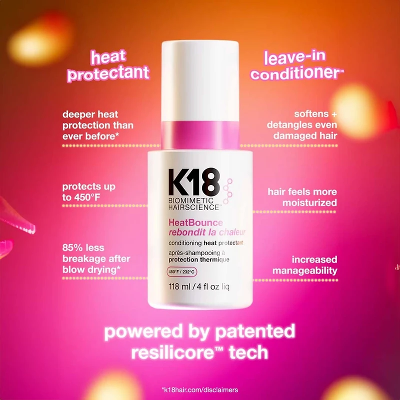 Heat Bounce | Leave-In Conditioning Spray | Heat Protection & Anti-Frizz