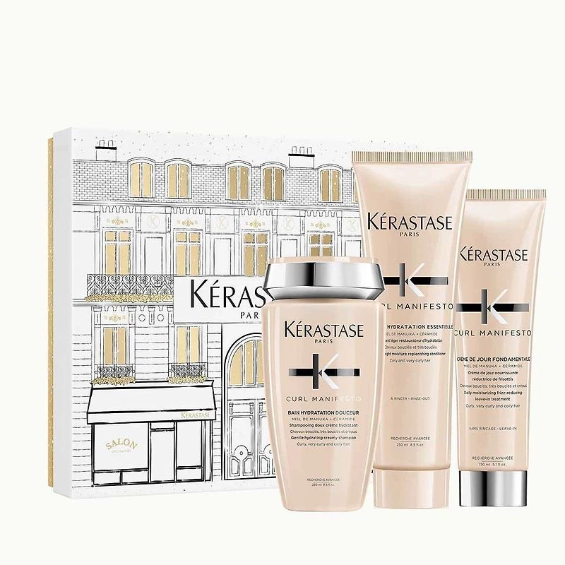Curl Manifesto | Coffret des Fêtes 2025 | Hydratation & Définition des Boucles