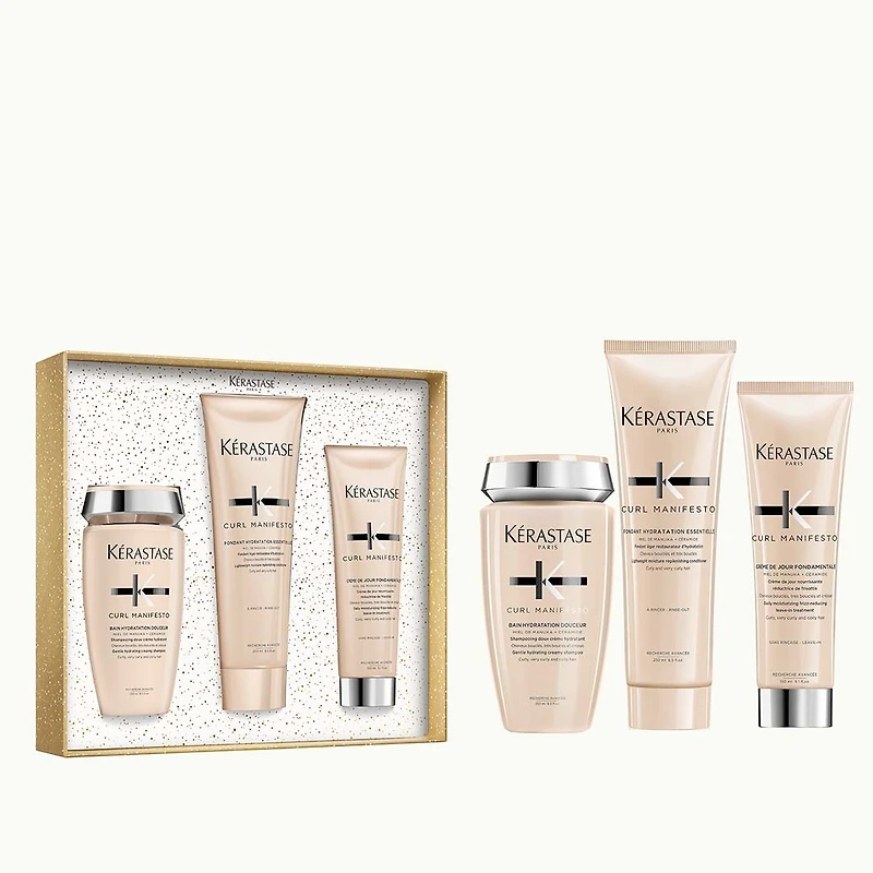 Curl Manifesto | Coffret des Fêtes 2025 | Hydratation & Définition des Boucles