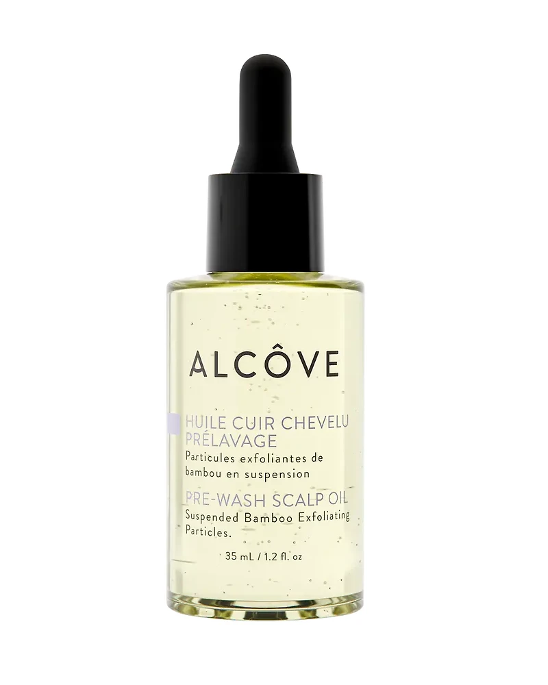 Alcove | Huile Cuir Chevelu Prélavage (35 ml / 1.2 oz) — Prends soin de ton cuir chevelu avec douceur.