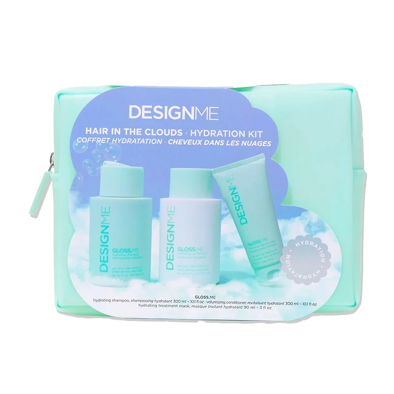 Gloss.Me | Hair in the Clouds | Coffret Hydratation 2025 | Douceur & Éclat Légers