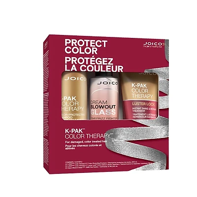 K-Pak Color Therapy | Protégez La Couleur | Coffret Des Fêtes 2025 | Protection Couleur & Thermique