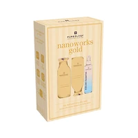 Nanoworks Gold | Coffret Fêtes 2025 | Cheveux Ternes & Très Secs — Nutrition & Éclat