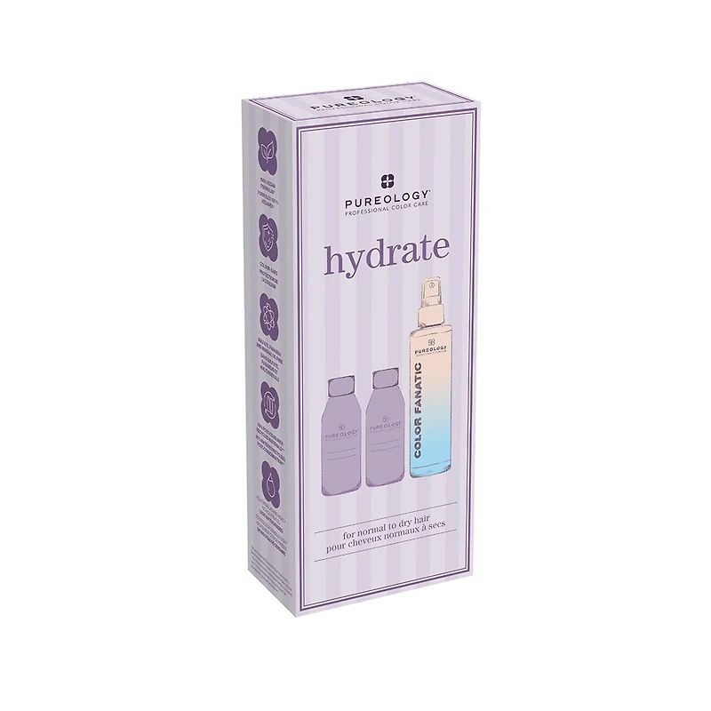 Hydrate | Coffret Fêtes 2025 | Cheveux Normaux à Secs — Douceur & Hydratation