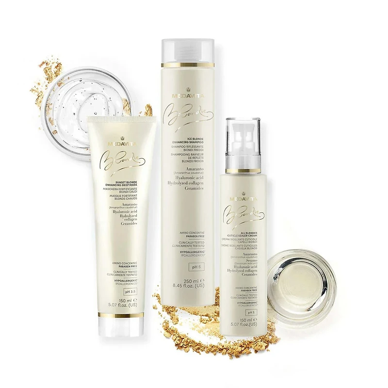 Blondies | Coffret Fêtes 2025 | Fortifiant Cheveux Blonds — Force, Souplesse & Éclat
