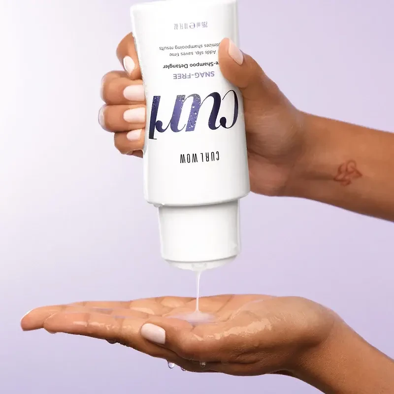 Curl | Snag-Free | Démêlant Avant-Shampooing – Soin lubrifiant qui prépare, protège et adoucit les boucles avant le lavage