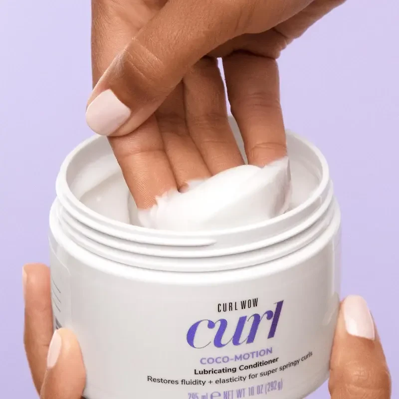Curl | Coco-Motion | Lubricating Conditioner – Slip-enhancing detangling conditioner that hydrates and tames frizz