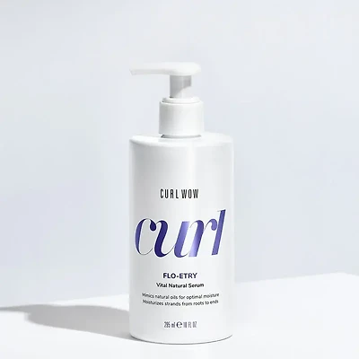 Curl | Flo-Etry | Natural Vital Serum – Lightweight hydrating and shine-boosting curl serum