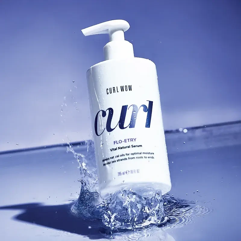 Curl | Flo-Etry | Natural Vital Serum – Lightweight hydrating and shine-boosting curl serum