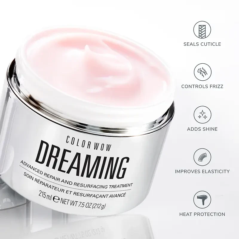 Dreaming | Soin Réparateur Resurfaçant Avancé (215 ml / 7.5 oz) – Traitement leave-in qui lisse la fibre et réduit la casse