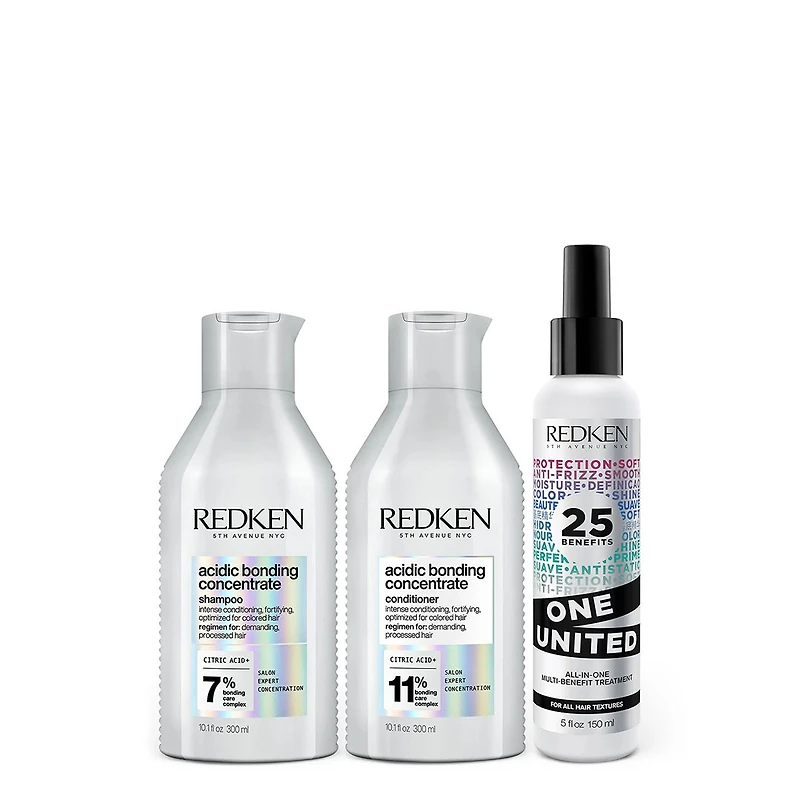 Acidic Bonding Curls | Coffret Fêtes 2025 | Boucles & Force — Définition, Anti-Frisottis & pH Équilibré