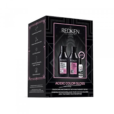 Acidic Color Gloss | Coffret Fêtes 2025 | Couleur & Brillance — Scellement & Douceur