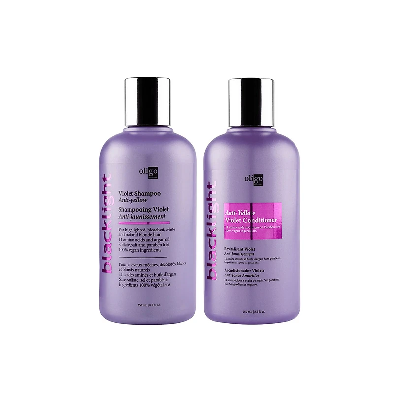 Blacklight Violet | Coffret Fêtes 2025 | Anti-Jaunissement — Blond Froid & Éclat