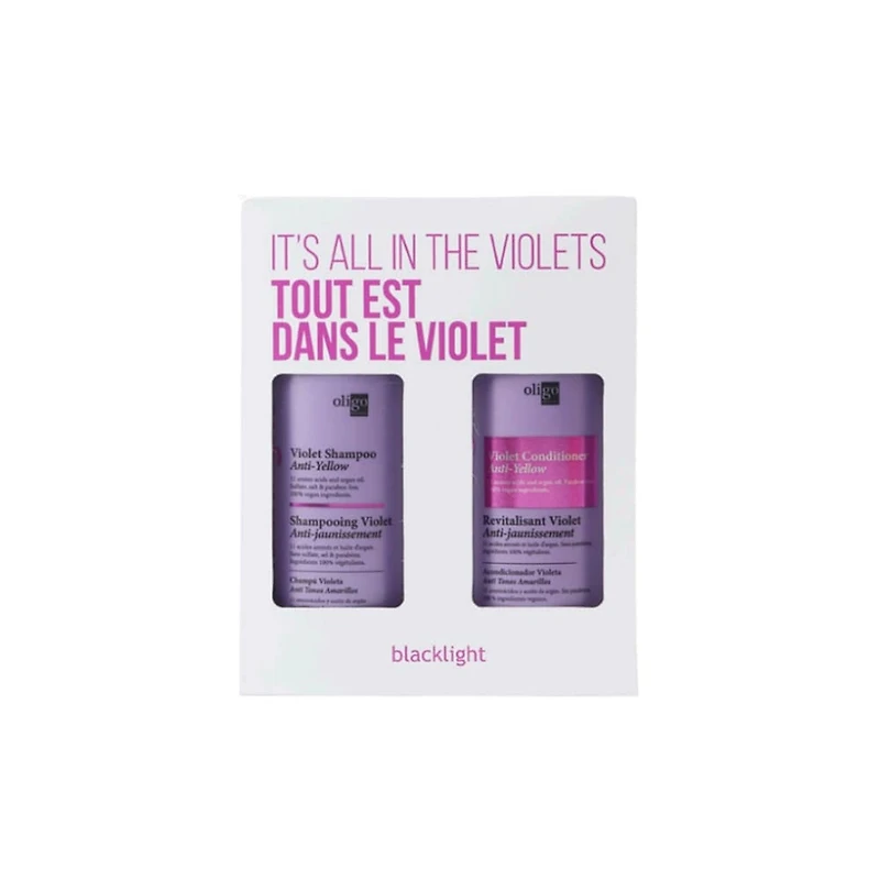 Blacklight Violet | Coffret Fêtes 2025 | Anti-Jaunissement — Blond Froid & Éclat