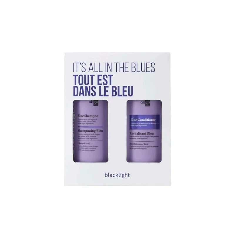 Blacklight Bleu | Coffret Fêtes 2025 | Anti-Cuivré — Bruns Froids & Éclat