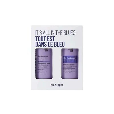 Blacklight Bleu | Coffret Fêtes 2025 | Anti-Cuivré — Bruns Froids & Éclat