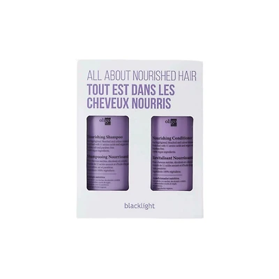 Blacklight Nutritif | Coffret Fêtes 2025 | Nutrition & Douceur — Hydratation & Brillance