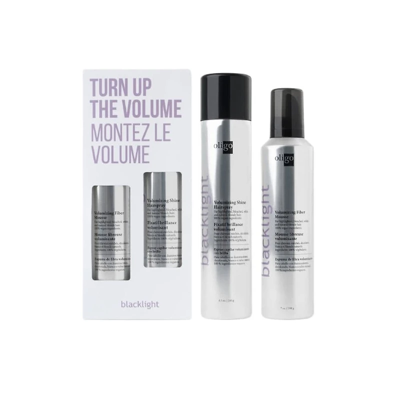 Blacklight Volume | Coffret Fêtes 2025 | Montez le Volume — Corps, Tenue & Éclat
