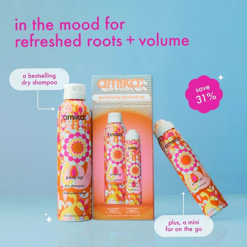 Positively Perked Up | Coffret Fêtes 2025 — Fraîcheur Instantanée & Volume