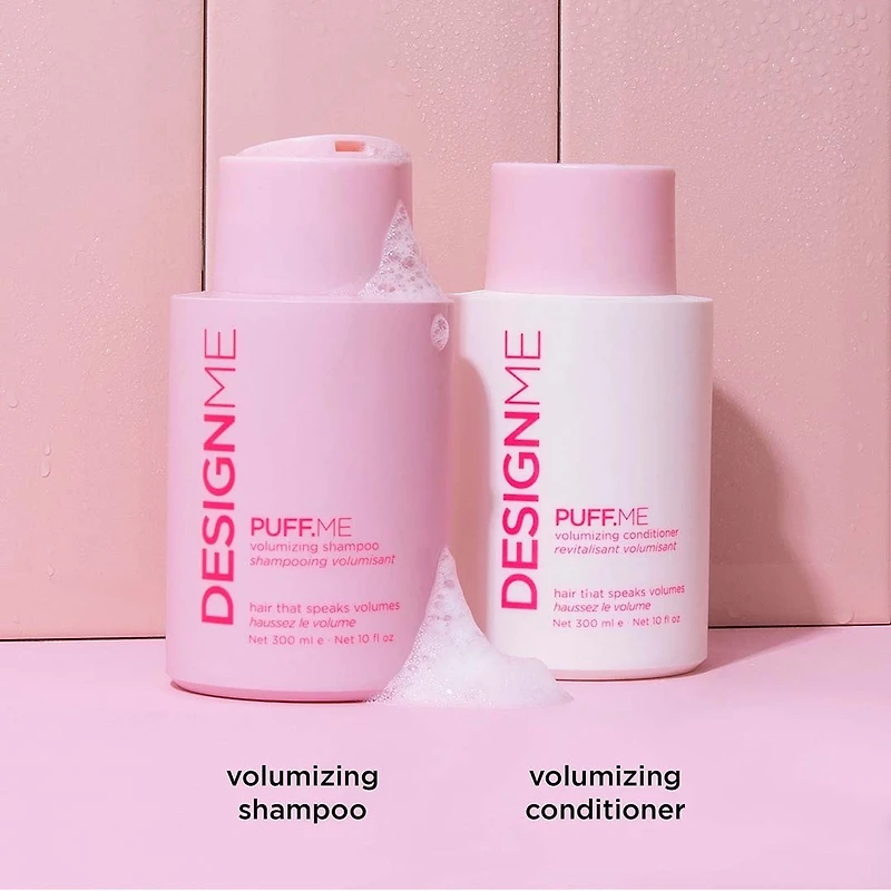 Ornements Puff.me | Coffret Fêtes 2025 — Volume Sous la Douche, Légèreté & Brillance