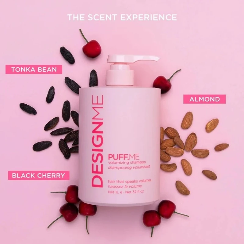 Ornements Puff.me | Coffret Fêtes 2025 — Volume Sous la Douche, Légèreté & Brillance