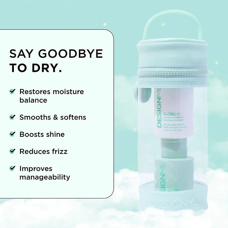 Ornements Gloss.me | Coffret Fêtes 2025 — Hydrate, Lisse & Fait Briller