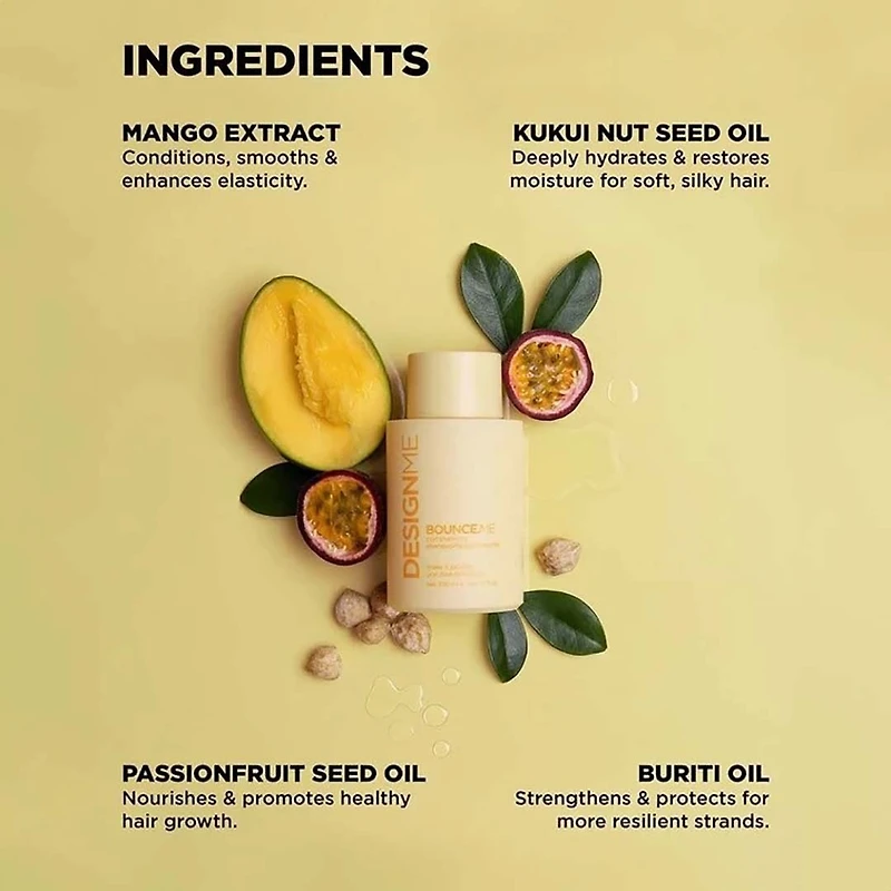 Ornements  Bounce.me  | Coffret Fêtes 2025 — Hydrate, Définit & Contrôle les Frisottis