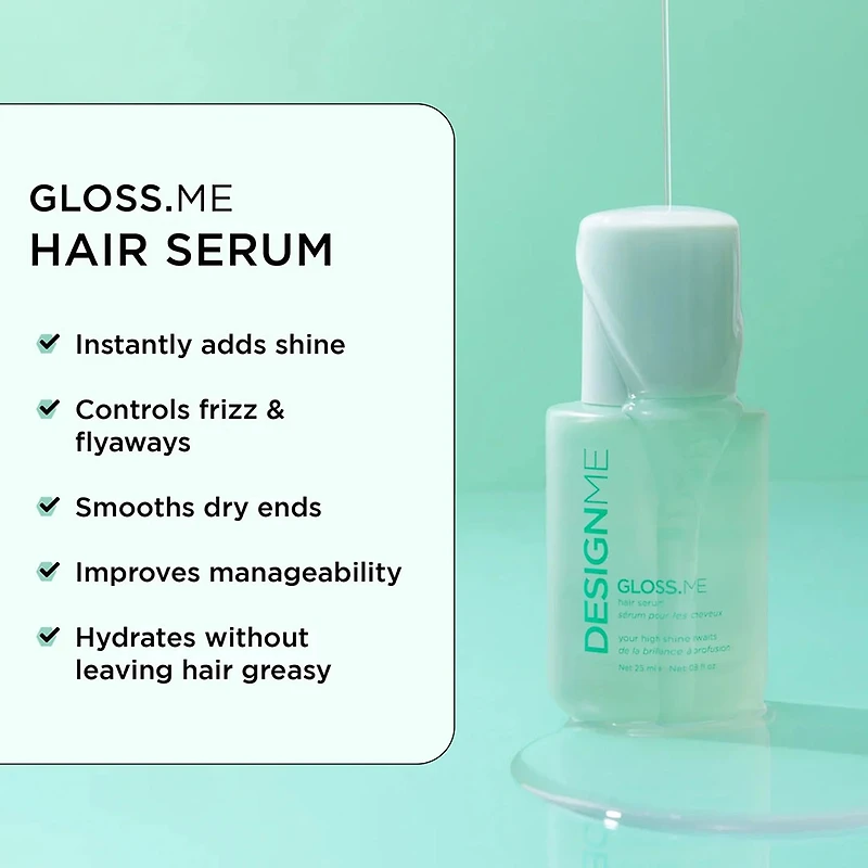 Ornaments Gloss.me | Oil Serum | Holiday 2025 — Instant Shine & Weightless Softness