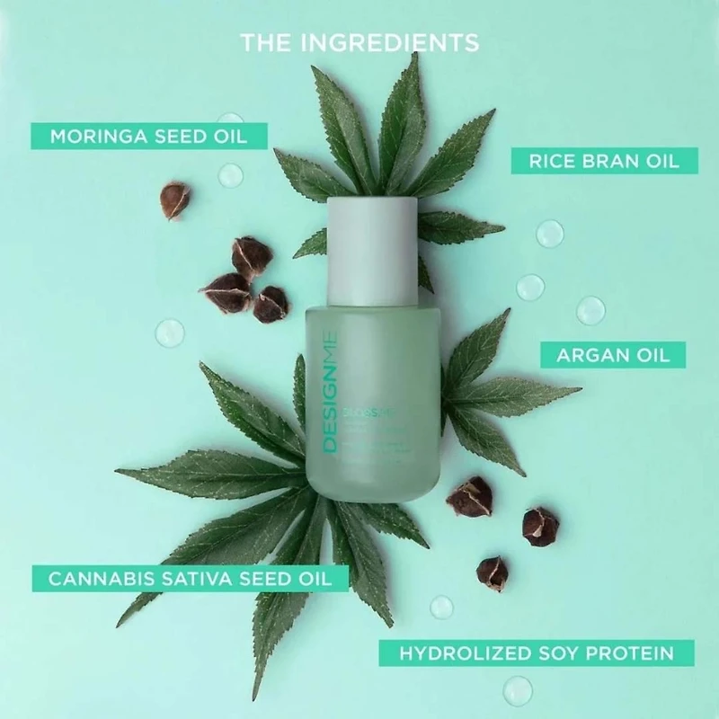 Ornaments Gloss.me | Oil Serum | Holiday 2025 — Instant Shine & Weightless Softness