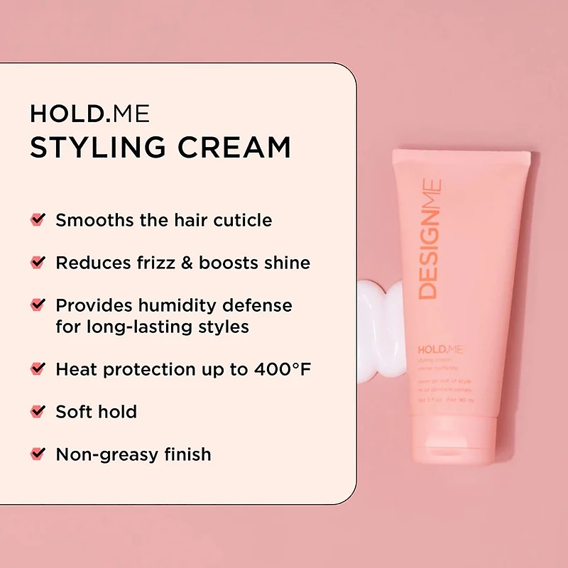 Ornements Hold.me | Crème Coiffante | Coffret Fêtes 2025 — Contrôle Souple & Fini Naturel