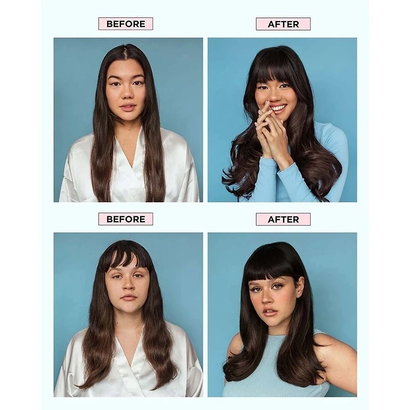 Ornements Quickie.me | Shampooing Sec Tons Foncés | Coffret Fêtes 2025 — Fraîcheur Express & Volume Léger