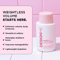 Cheveux de Rêve Puff.me  | Ensemble Volume | Coffret Fêtes 2025 — Corps Aérien & Tenue Souple