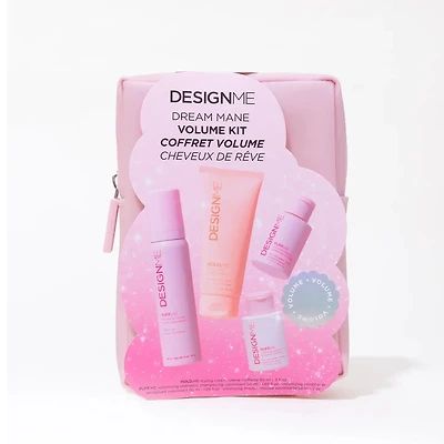 Cheveux de Rêve Puff.me  | Ensemble Volume | Coffret Fêtes 2025 — Corps Aérien & Tenue Souple