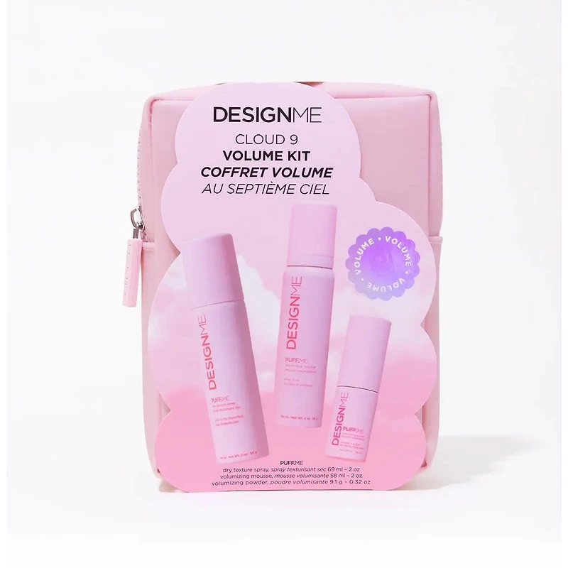 Septième Ciel Puff.me | Ensemble Volumisant | Coffret Fêtes 2025 — Volume Aérien & Texture Divine