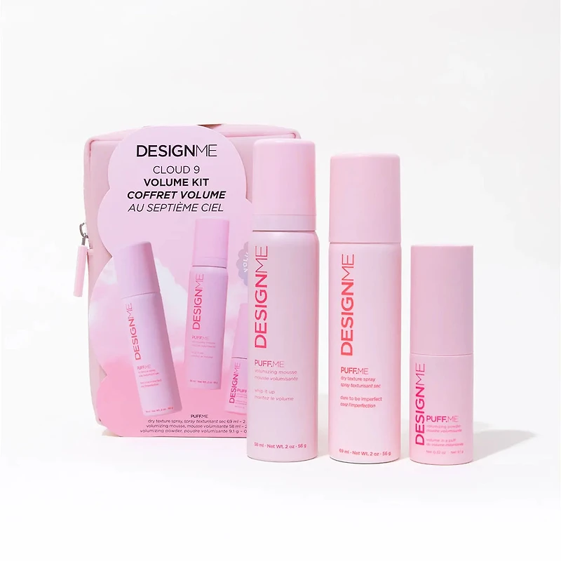 Septième Ciel Puff.me | Ensemble Volumisant | Coffret Fêtes 2025 — Volume Aérien & Texture Divine