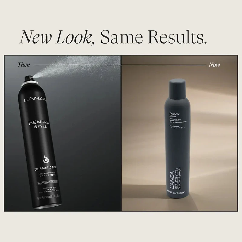 L’ANZA | Healing Style Dramatic Effects  | Finishing Hairspray — Firm, Fast-Dry Finish