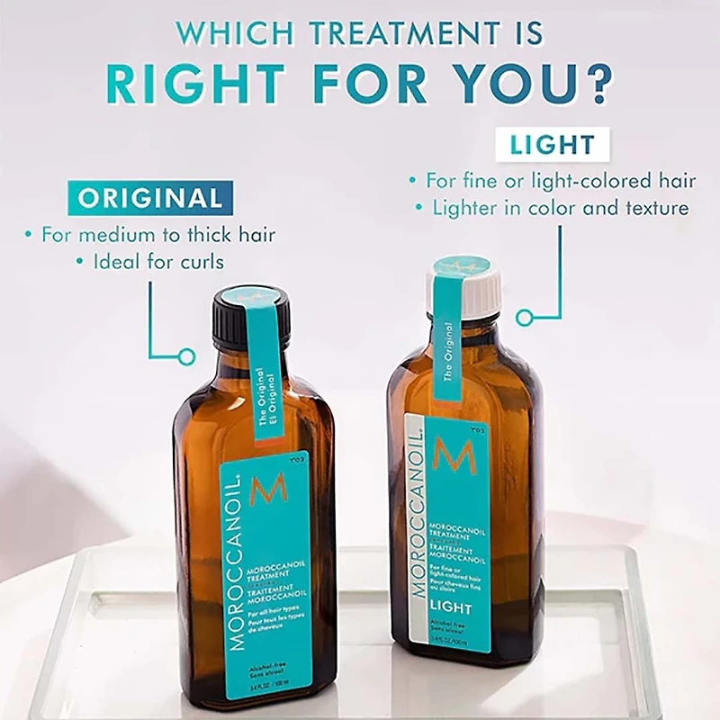 Moroccanoil | Ornament Treatment Oil Light — Instant Shine & Softness
