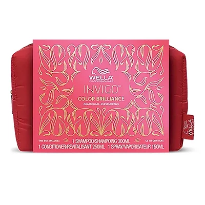 Wella | Invigo Color Brilliance Épais — Coffret Fêtes 2025 — Éclat Couleur & Douceur Intense
