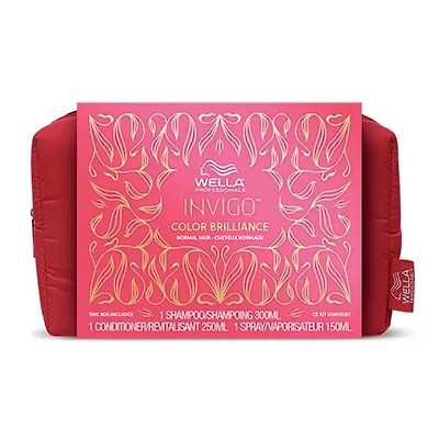 Wella | Invigo Color Brilliance Fins / Normaux — Coffret Fêtes 2025 — Éclat Couleur & Douceur Légère
