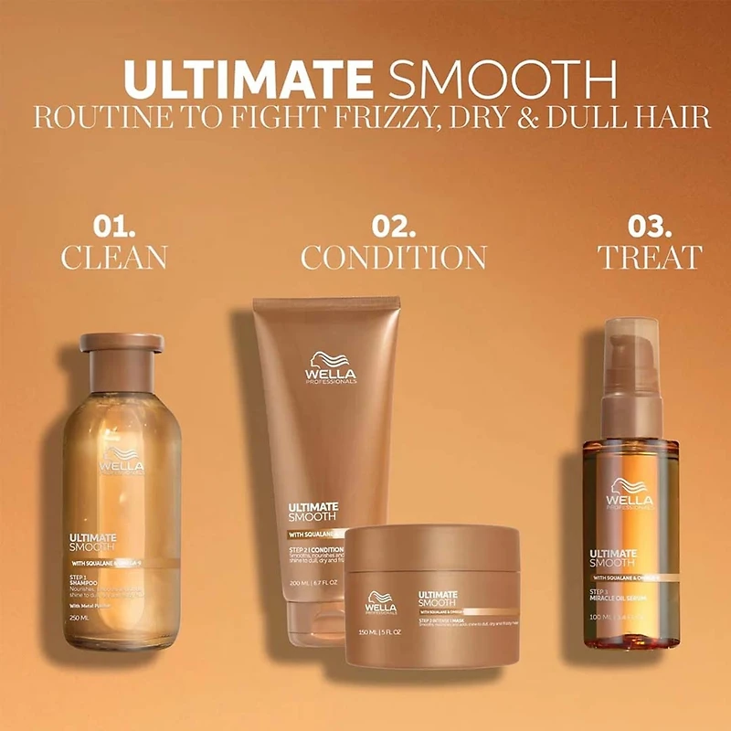 Wella | Ultimate Smooth — Holiday Gift Set 2025 Smoothing, Shine & Frizz Control
