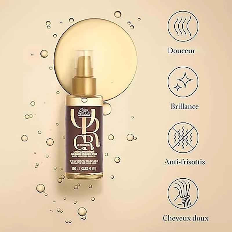 Wella | Oil Reflections — Coffret Fêtes 2025 Éclat Miroir & Douceur Soyeuse