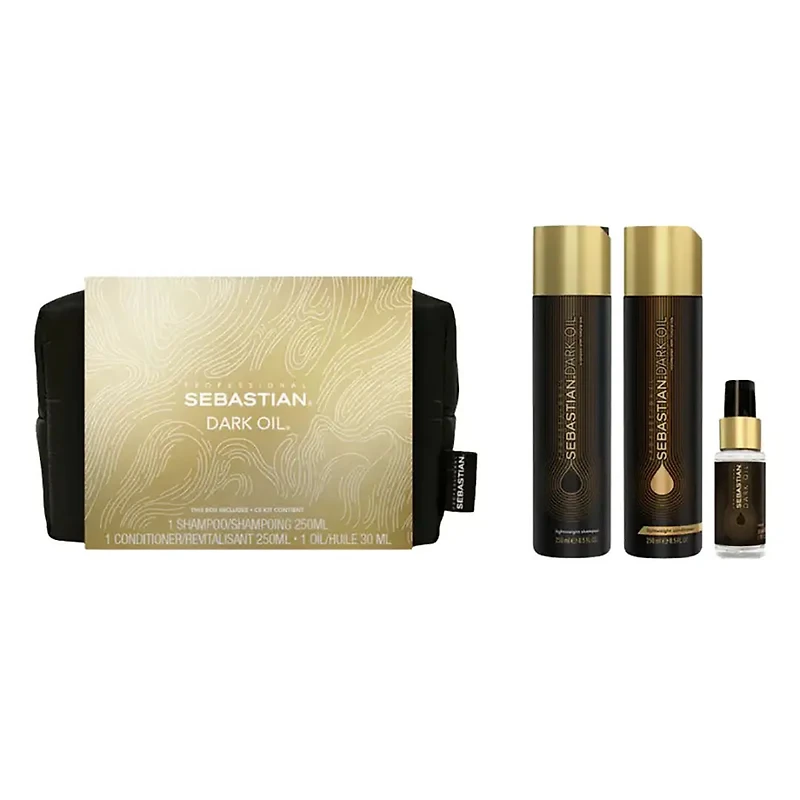 Sebastian | Dark Oil  Holiday Gift Set 2025 — Smoothing, Nourish & Shine