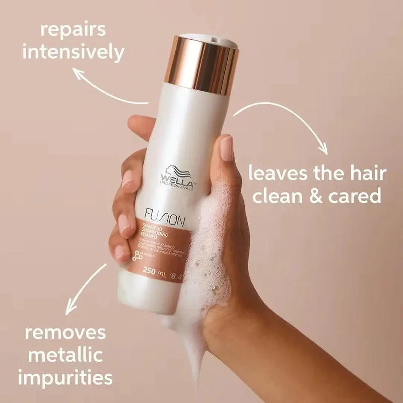 Wella | Fusion — Coffret Fêtes 2025 — Réparation Intense & Douceur Soyeuse