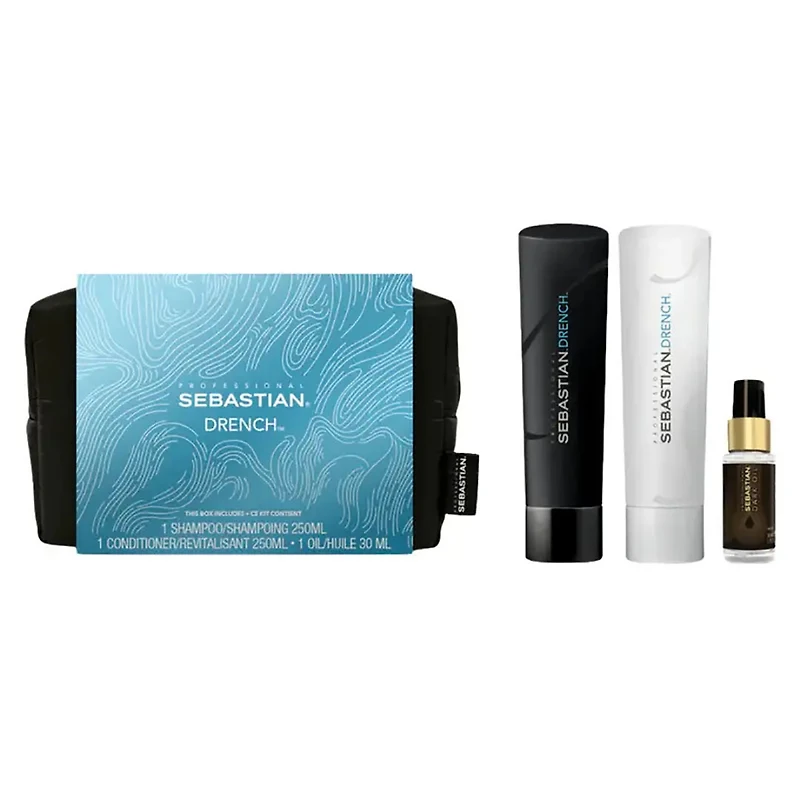 Sebastian | Drench — Coffret Fêtes 2025 — Hydratation Intense & Douceur Soyeuse