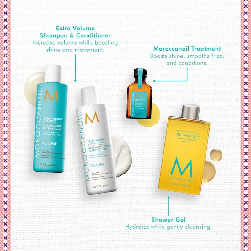 Moroccanoil | Volume — Coffret Fêtes 2025 — Corps & Légèreté, Brillance Argan