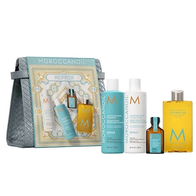 Moroccanoil | Repair — Holiday Gift Set 2025 — Strength, Repair & Argan Shine