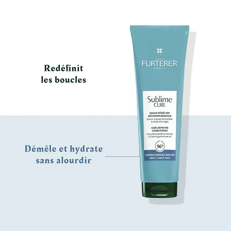 René Furterer | Sublime Curl — Coffret Fêtes 2025 — Boucles Définies, Douces & Sans Frisottis