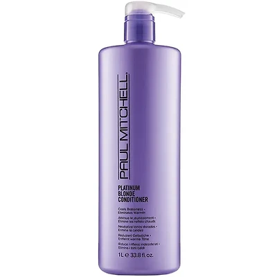 ***Platinum Blonde | Conditionneur – Revitalisant violet anti-reflets jaunes pour blond, gris et blanc