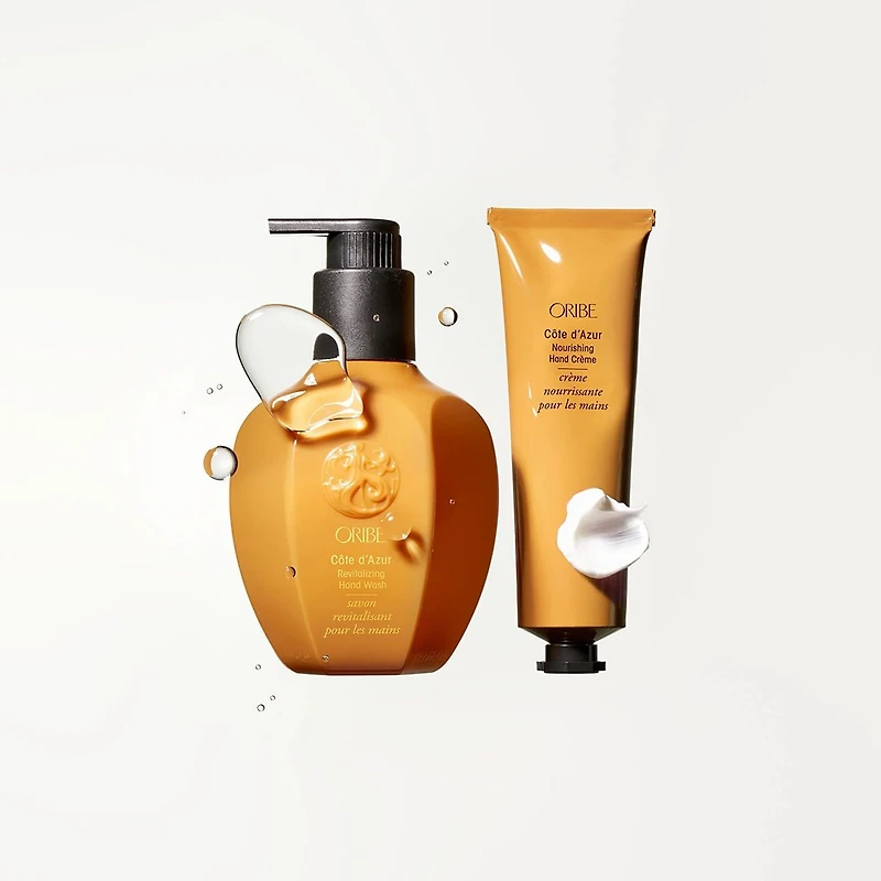 Oribe | Côte d’Azur | Coffret Fêtes 2025 | Ensemble pour les Mains — Savon à Mains & Crème